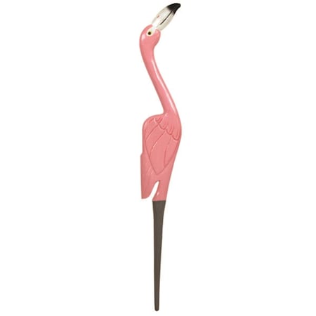 Flamingo Garden Stake Wall Decor, Hand Painted